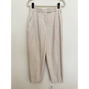 Abercrombie Fitch Pants Womens 28/6L Beige Ultra High Wide Leg Curve Love
